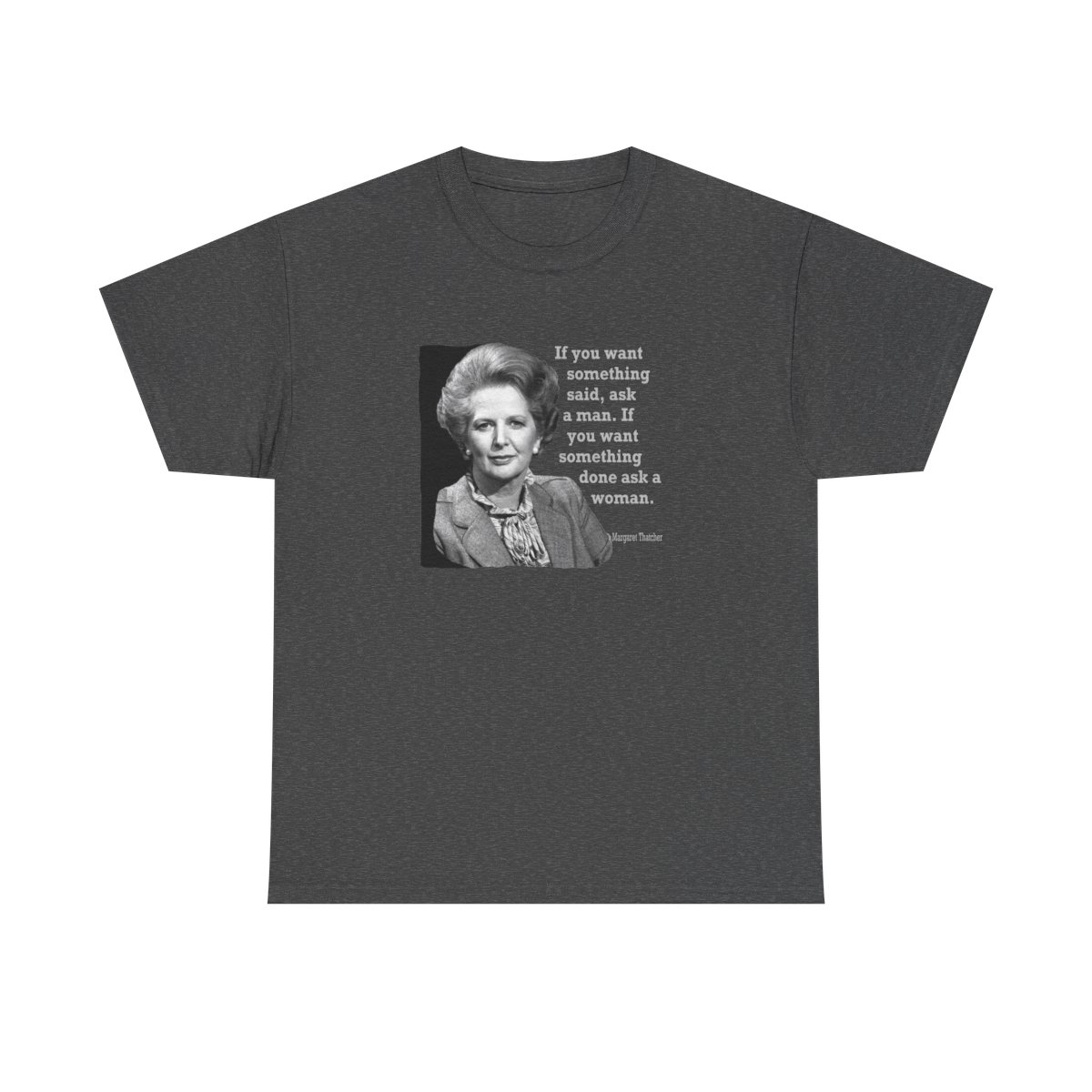 The Wit & Wisdom of Margaret Thatcher cotton Tee product thumbnail image