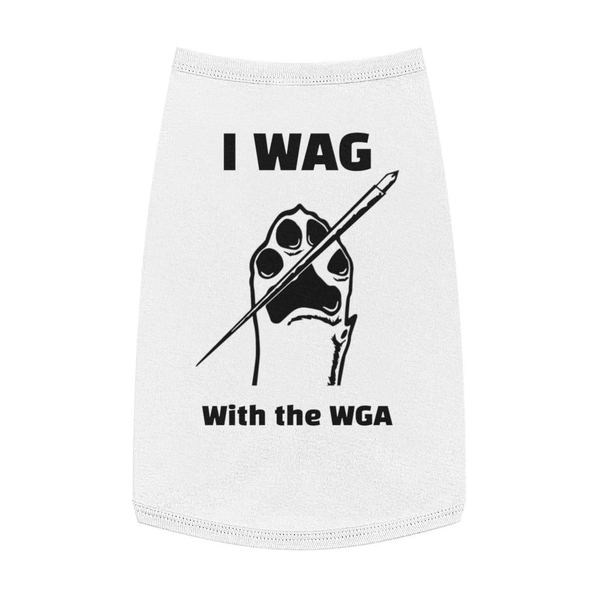 I WAG with the WGA Pet Tank Top product thumbnail image
