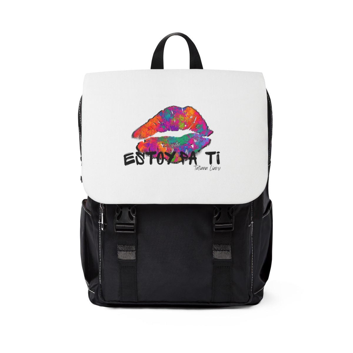 Estoy Pa'Ti Unisex Casual Shoulder Backpack product thumbnail image