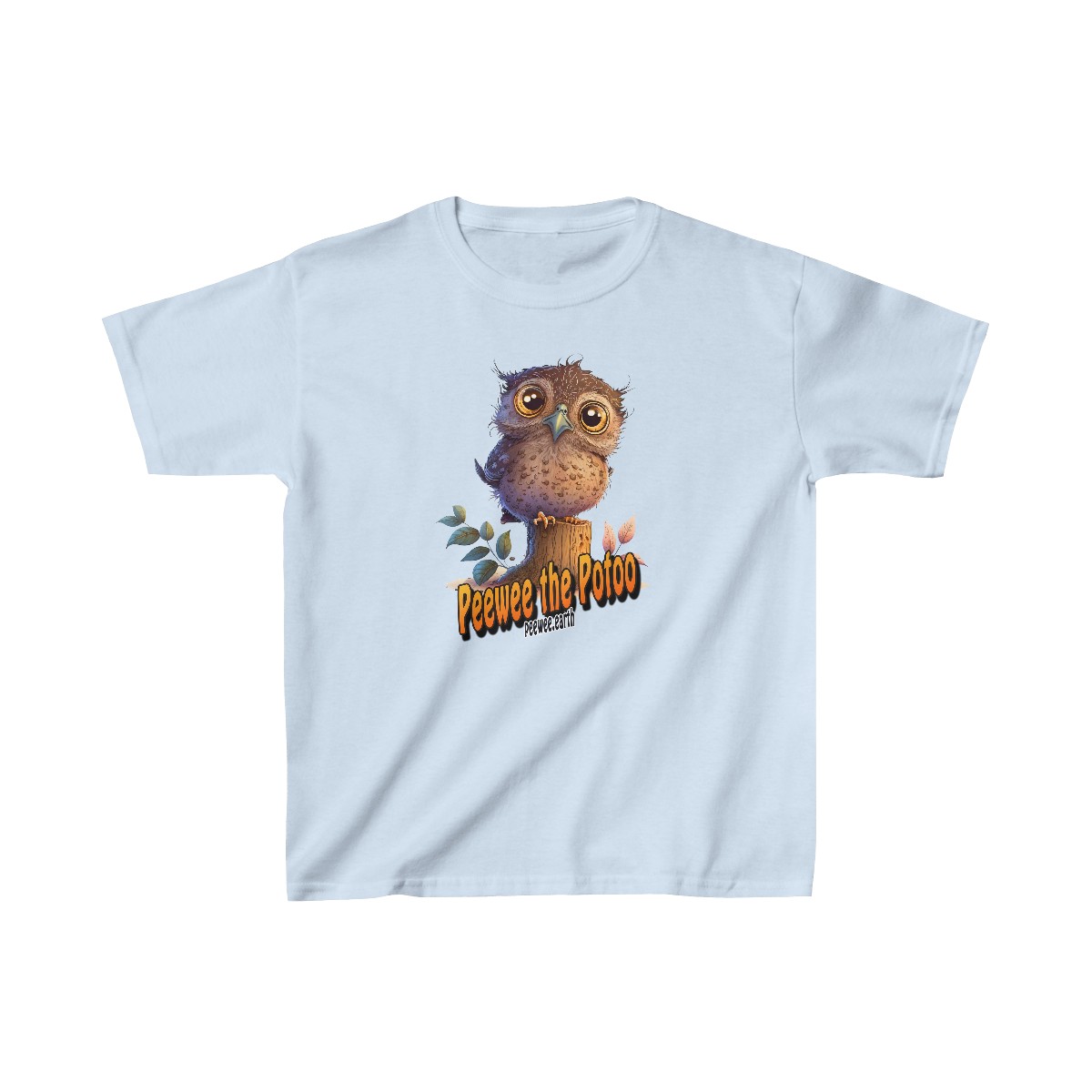 Official Peewee the Potoo youth t-shirt - Comfy Peewee product thumbnail image