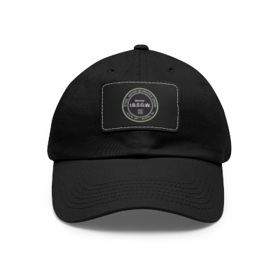  Hat with Leather Patch (Rectangle) (TX Logo)