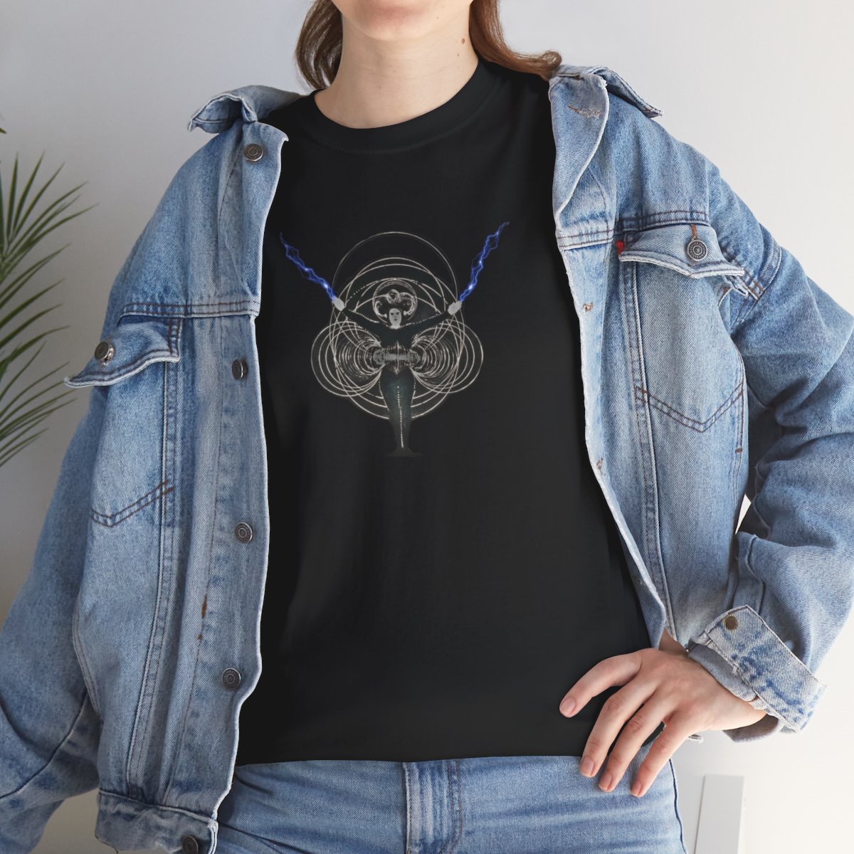 ElectroSwing Heavy Cotton Tee (Comes with free VR Game) product main image