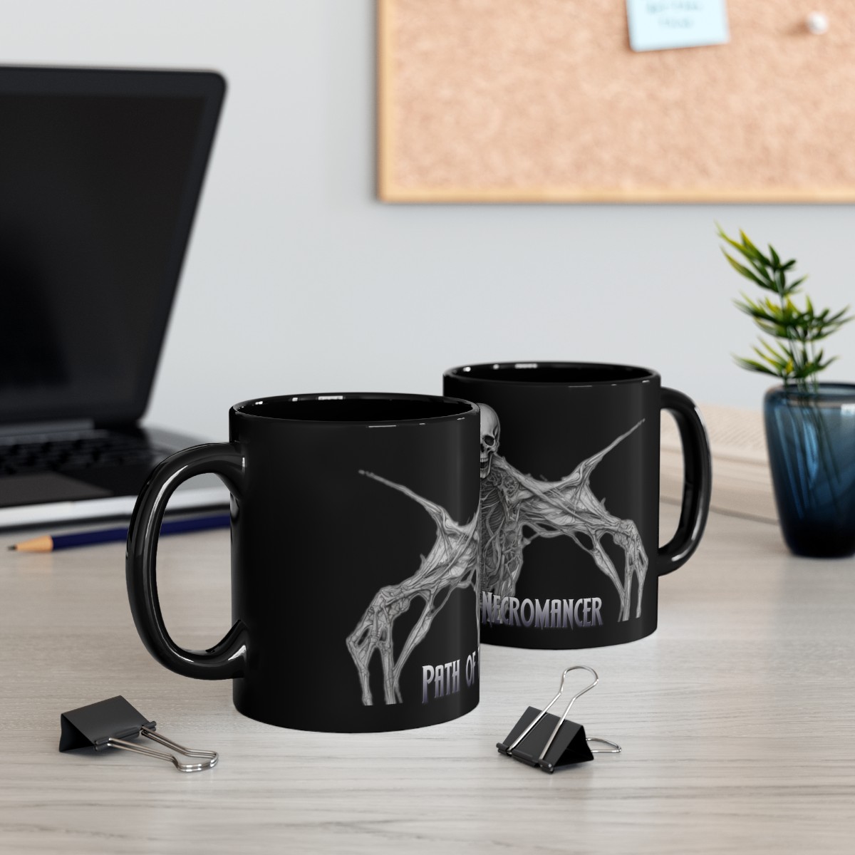 Path of the Necromancer 11oz Black Mug (Receive the Game free with purchase) product thumbnail image