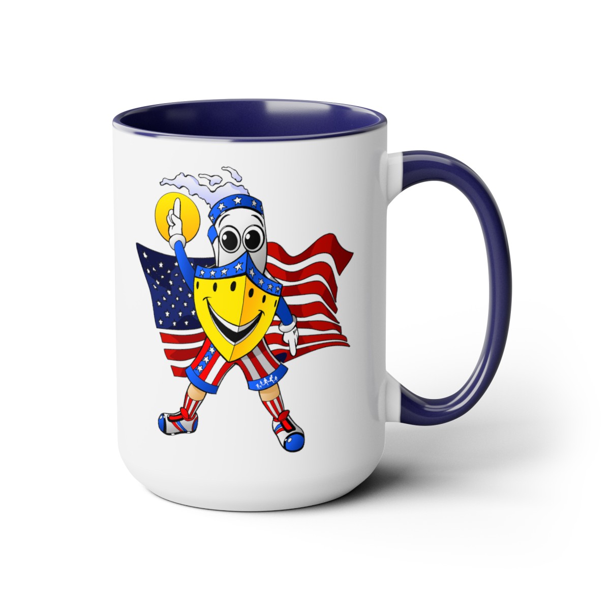 BUDDY CRUISE - PATRIOT Coffee Mug, 15oz (2 Colors!) product thumbnail image