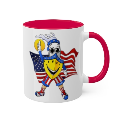 BUDDY CRUISE - PATRIOT Coffee Mug, 11oz (6 Colors!)
