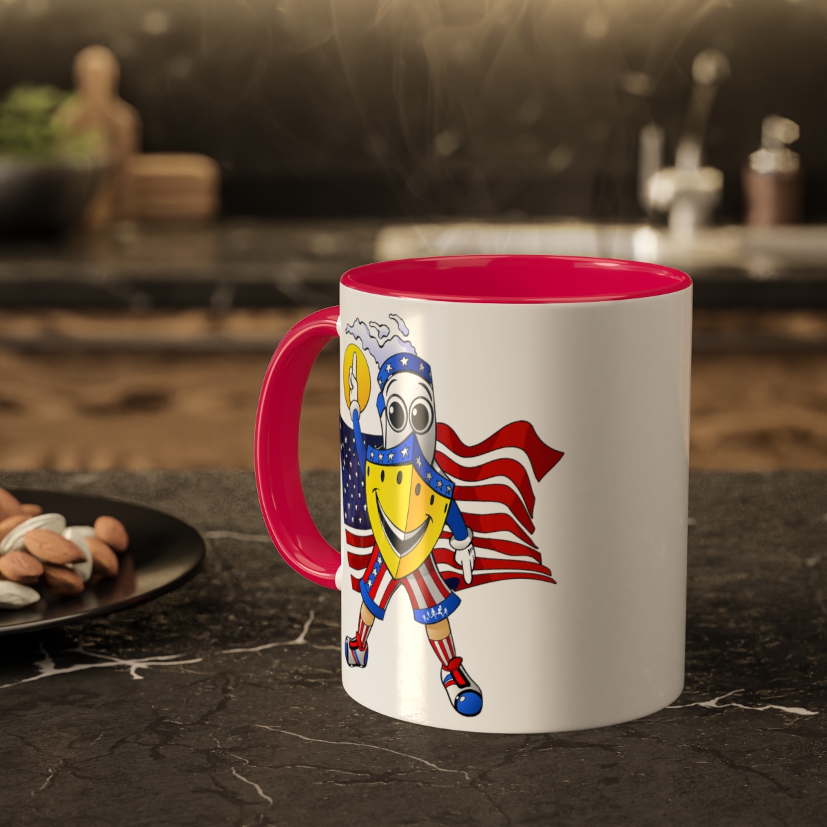 BUDDY CRUISE - PATRIOT Coffee Mug, 11oz (6 Colors!) product thumbnail image