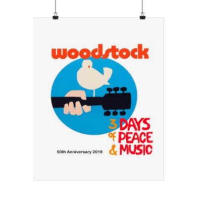 Woodstock Anniversary Premium Reproduction Posters