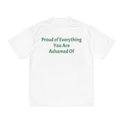 "Proud Of" Printed Men's Performance T-Shirt