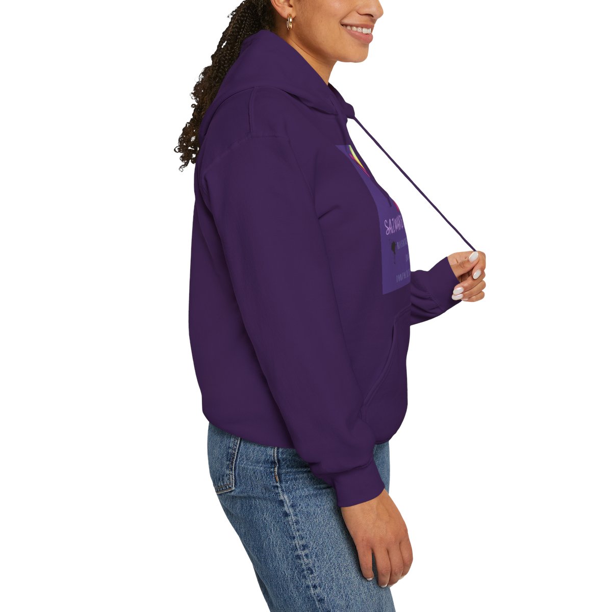 Sai Marie LOGO Unisex Heavy Blend™ Hooded Sweatshirt product thumbnail image