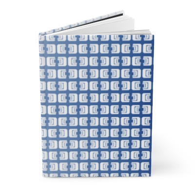 Hardcover Journal Matte, Blue Gradient | Chicago Council of Lawyers