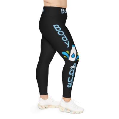 Body Aqua Plus Size Leggings (AOP)