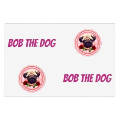 Bob the Dog Sticker Sheet