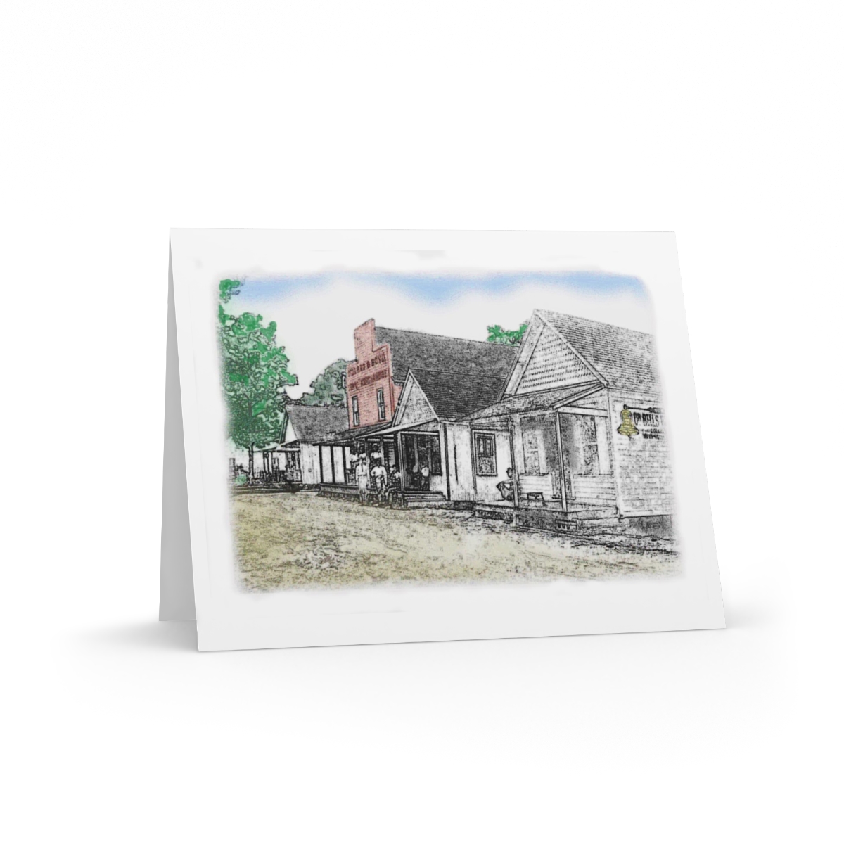Winter Garden Main Street 1898 Note Cards (8, 16, and 24 pcs) product thumbnail image