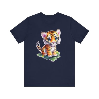 Cute tiger design - Unisex Jersey Short Sleeve Tee