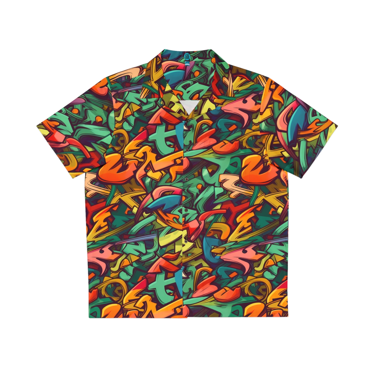 Graffiti Wildstyle (Brooklyn) Aloha Shirt product main image