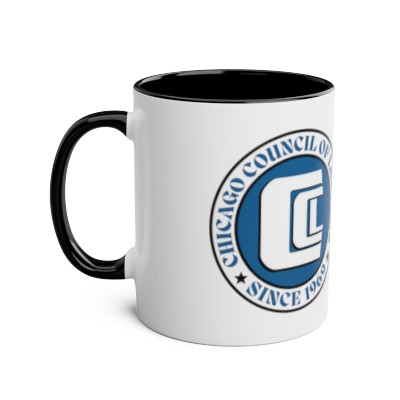 Two-Tone (11 oz) Coffee Mug | Chicago Council of Lawyers (Black)