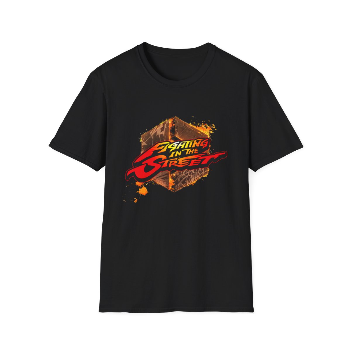 Fighting in the Street Unisex Softstyle T-Shirt product thumbnail image