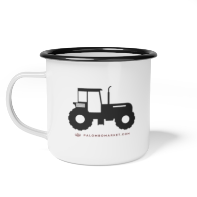 Tractor Enamel Camp Cup