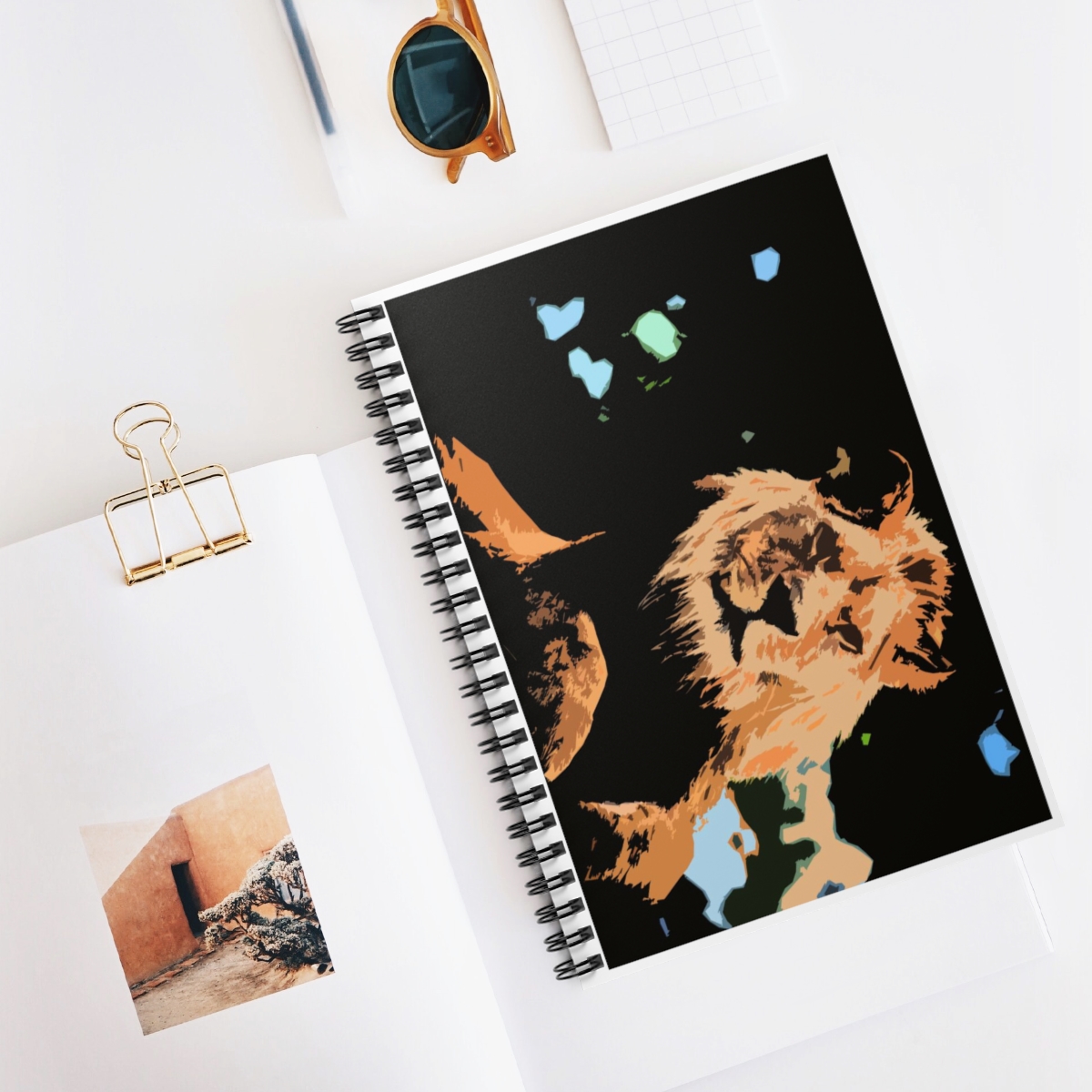 Lion - Spiral Notebook - Ruled Line product thumbnail image