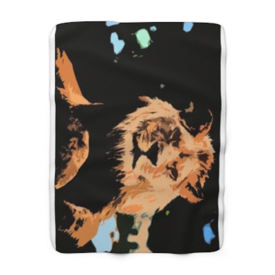 Lion - Sherpa Fleece Blanket
