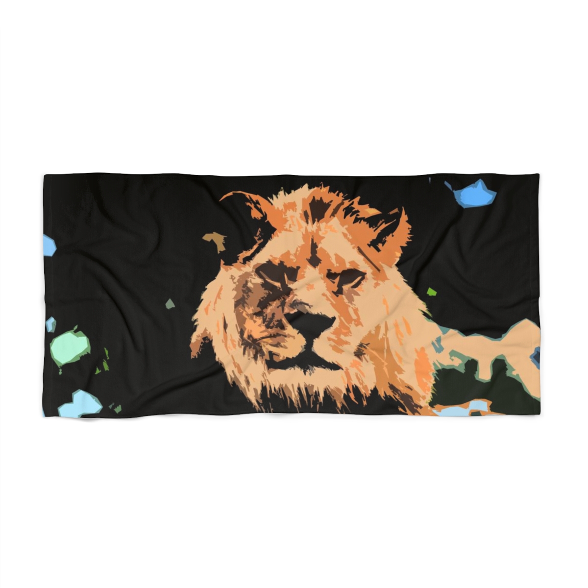 Lion - Beach Towel product main image