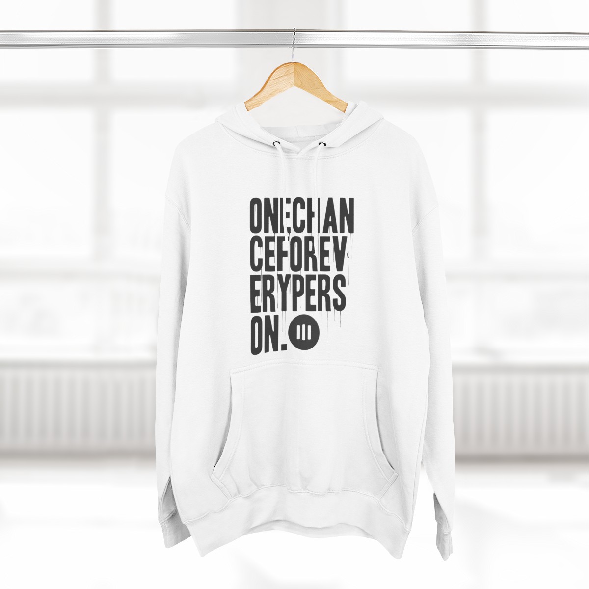 One Chance Drip Premium Pullover Hoodie product thumbnail image