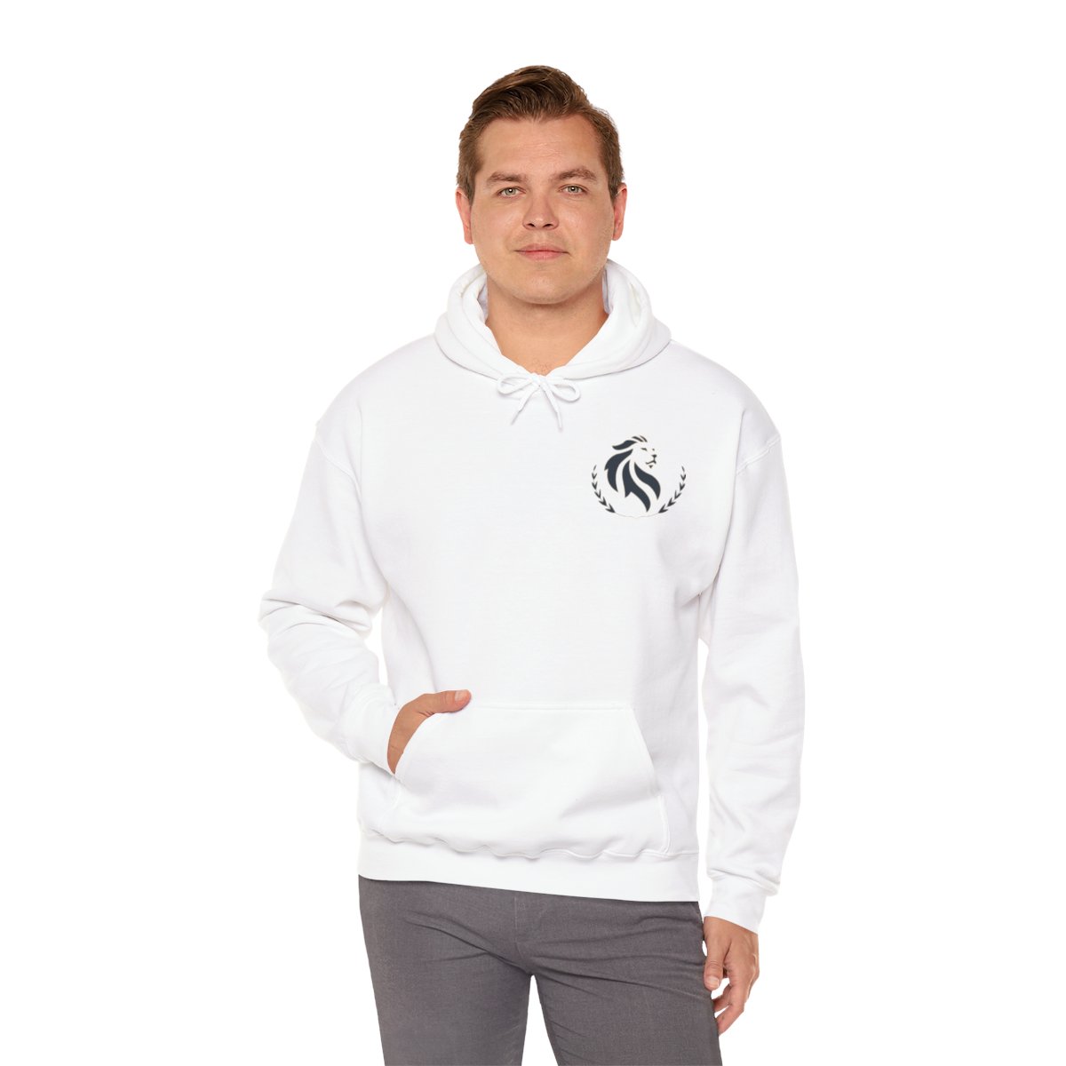 Lion Logo - Unisex Heavy Blend™ Hooded Sweatshirt product thumbnail image