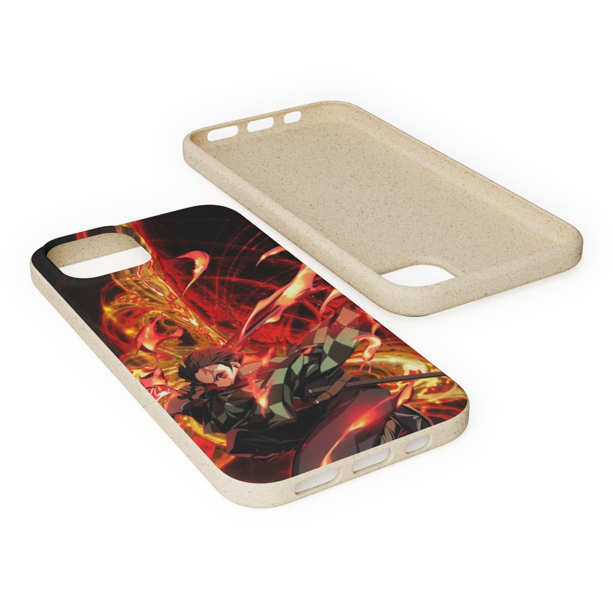 Demon Slayer : Tanjiro Kamado Phone Case (Biodegradable Cases) product thumbnail image