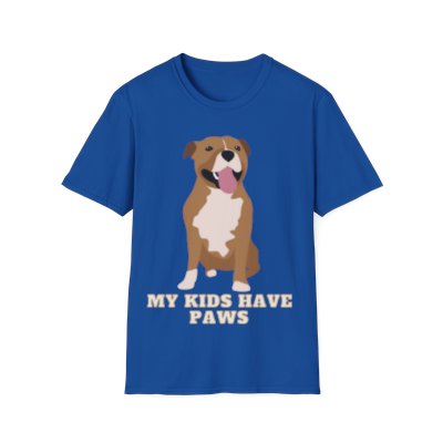 My Kids Have Paws Short Sleeve