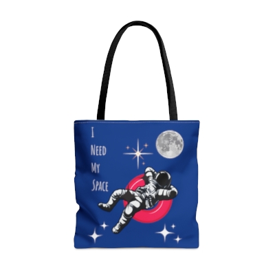 I Need My Space Tote Bag, Humor Tote Bag, Space Tote Bag, Sarcastic Tote Bag, Funny Space Tote Bag, Astronaut Tote Bag, Moon Tote Bag