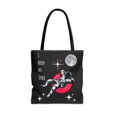 I Need My Space Tote Bag, Humor Tote Bag, Space Tote Bag, Sarcastic Tote Bag, Funny Space Tote Bag, Astronaut Tote Bag, Moon Tote Bag