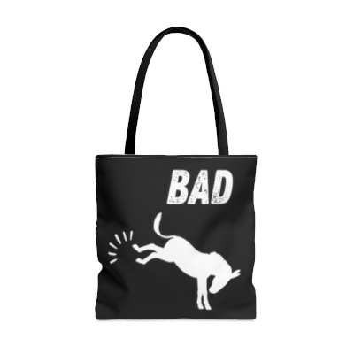 Badass Tote Bag, Humorous Badass Tote Bag, Ass Kicking Tote Bag, Be A Badass Tote Bag