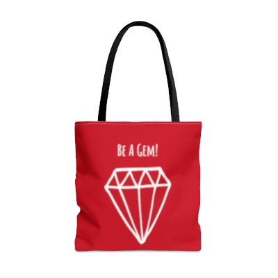 Be A Gem Tote Bag, Gem Tote Bag, Gem Lovers Tote Bag, Gem Lovers Gift, Diamond Gift, Diamond Tote Bag