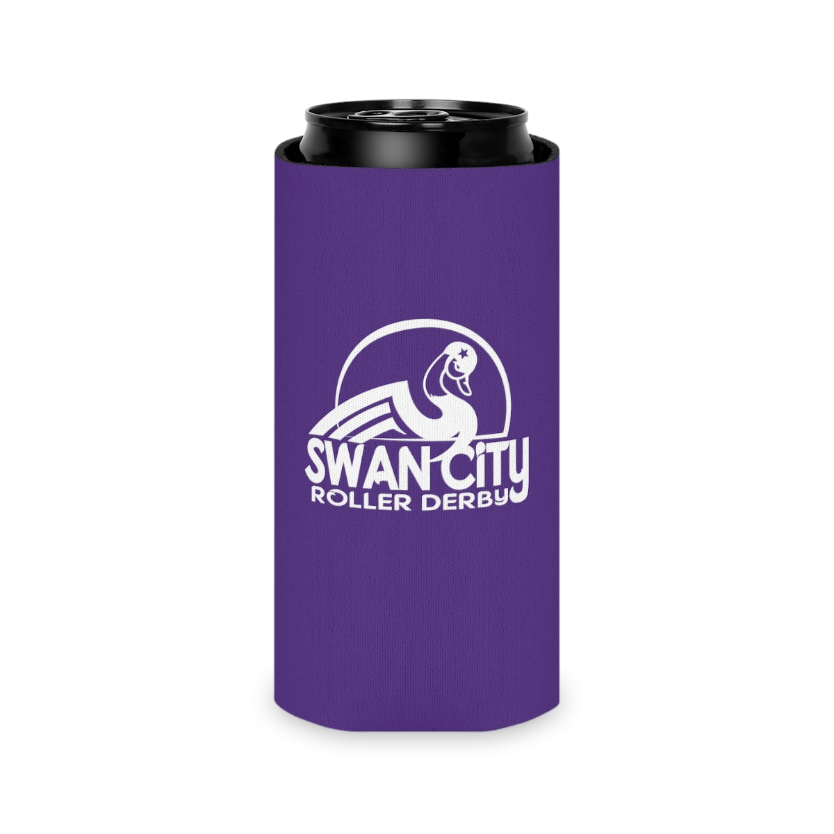 Swan City Roller Derby Coozie product main image