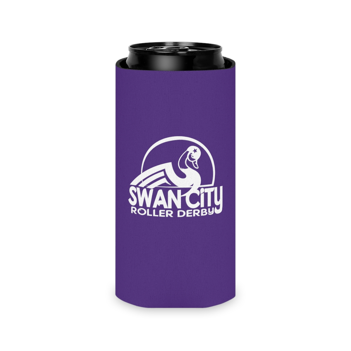 Swan City Roller Derby Coozie product thumbnail image