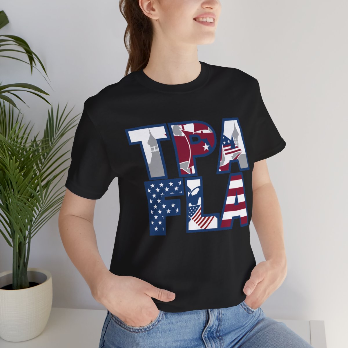 TPA FLA T-Shirt with AO Logo Backgrounds product thumbnail image