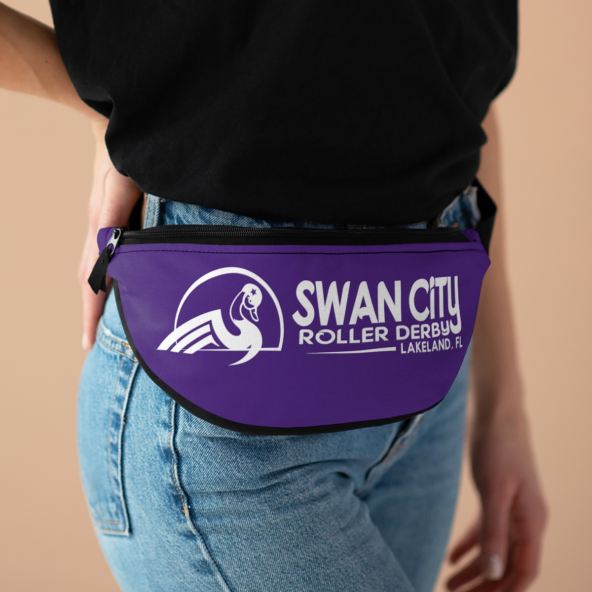 Swan City Roller Derby Fanny Pack product thumbnail image