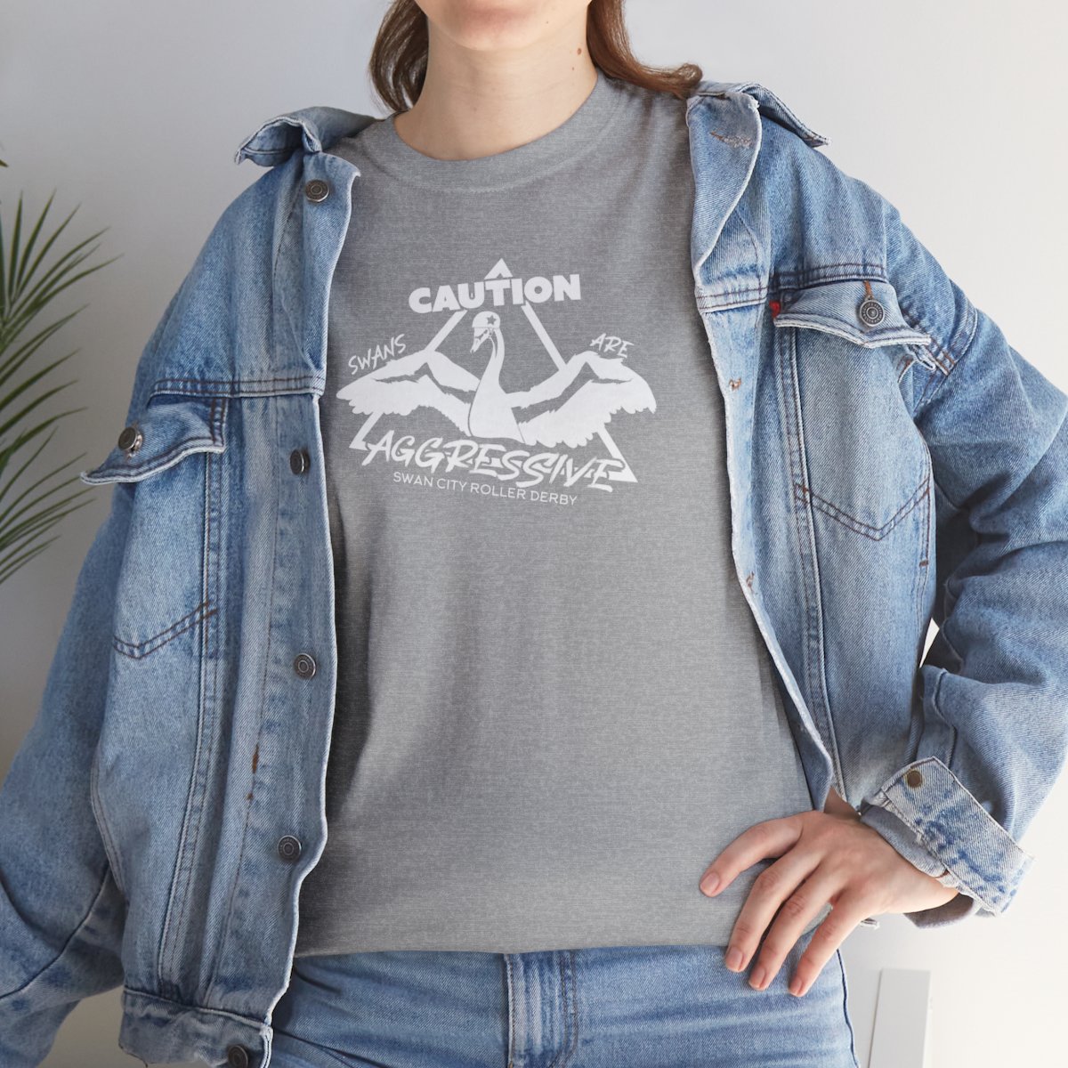 Swans Are Aggressive Tee product thumbnail image