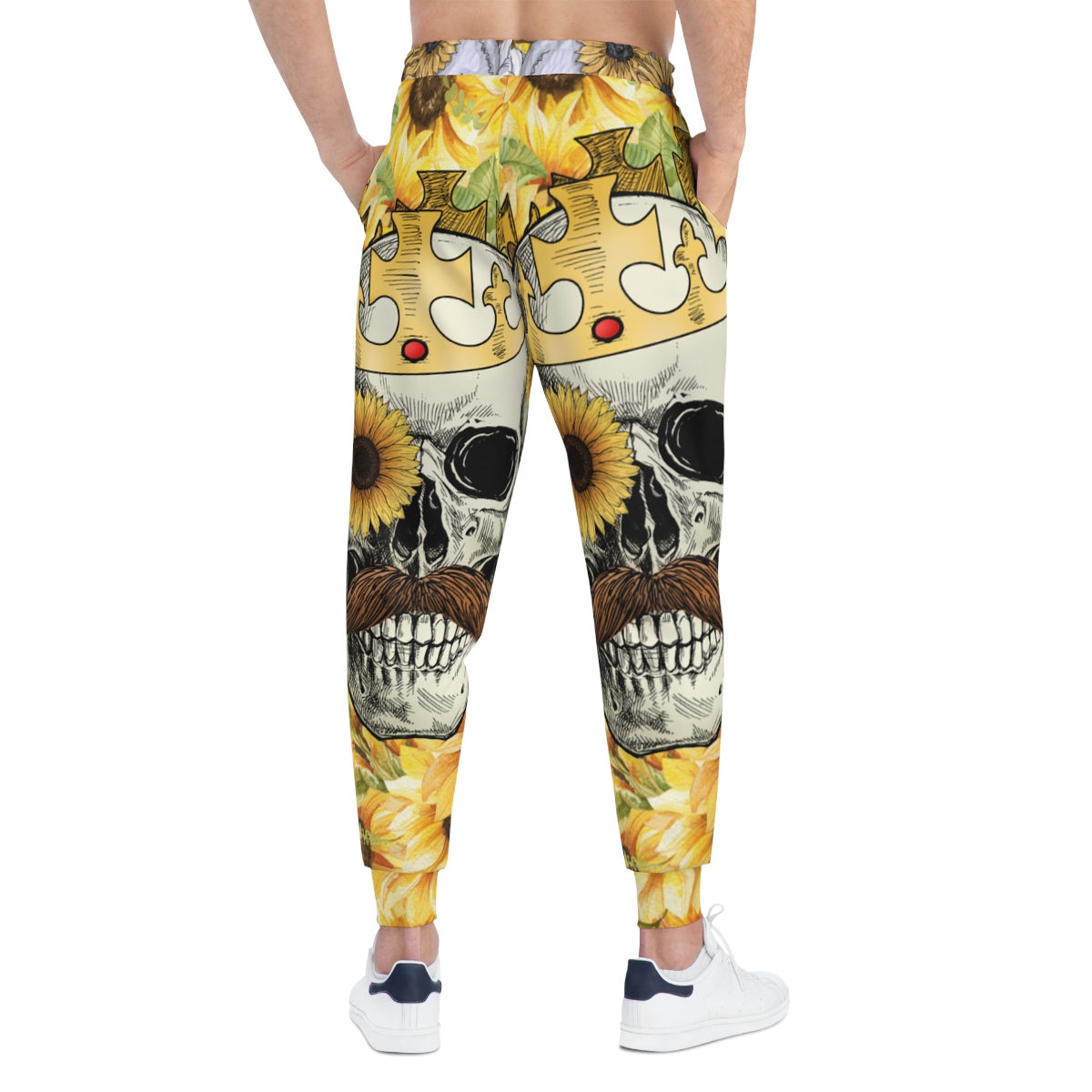 Athletic Joggers Sunflowers and Skulls (AOP) product thumbnail image