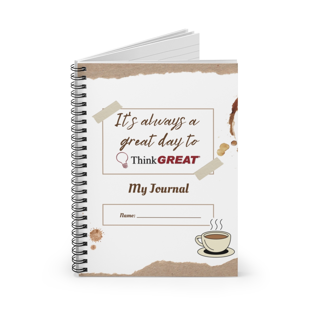 Think GREAT Spiral Journal product thumbnail image