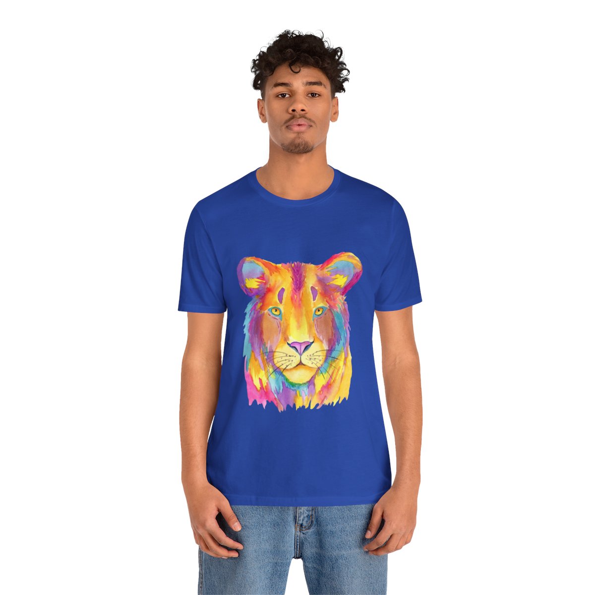 Lion Color -  Unisex Jersey Short Sleeve Tee product thumbnail image