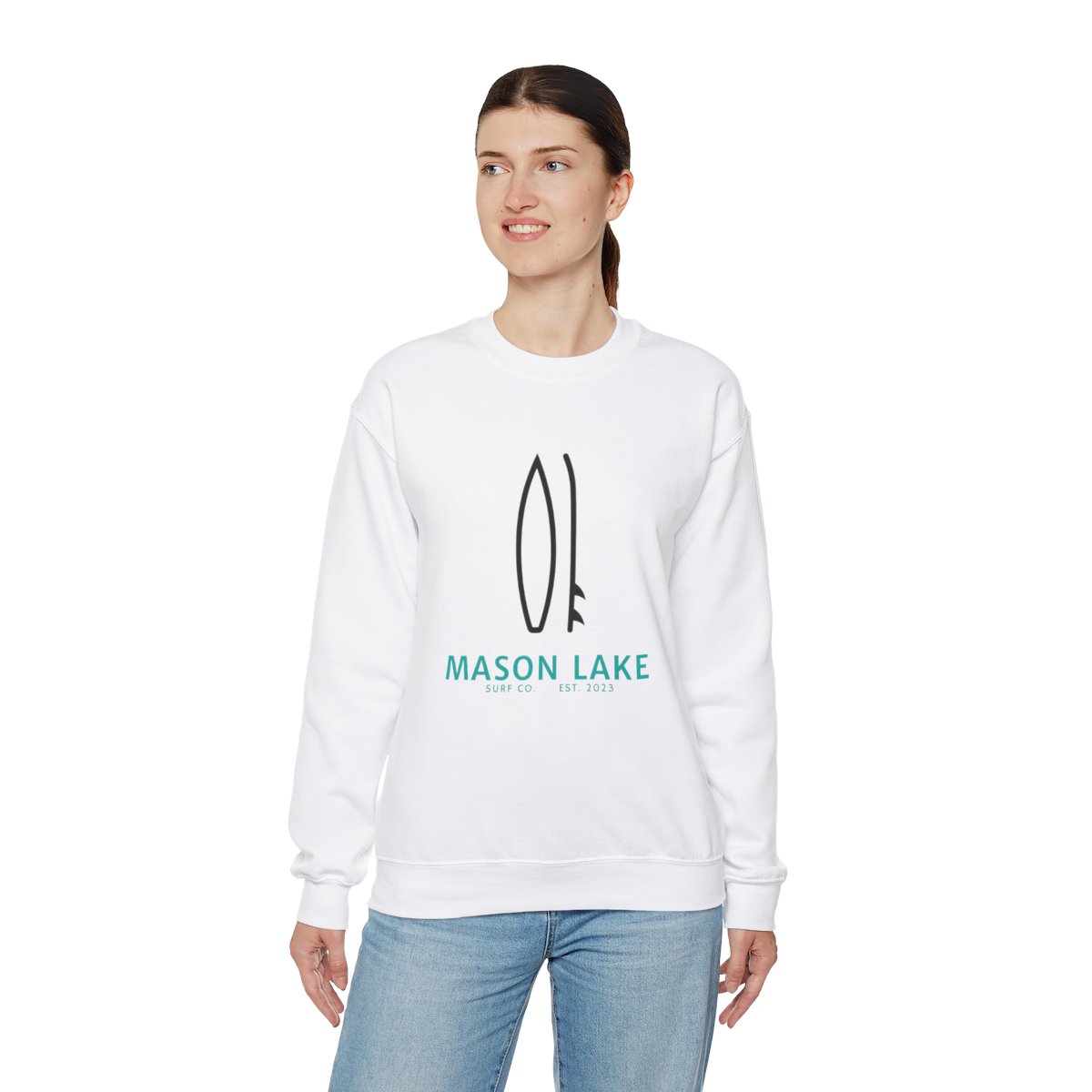 Mason Lake Surf Club Crew neck sweatshirt product thumbnail image