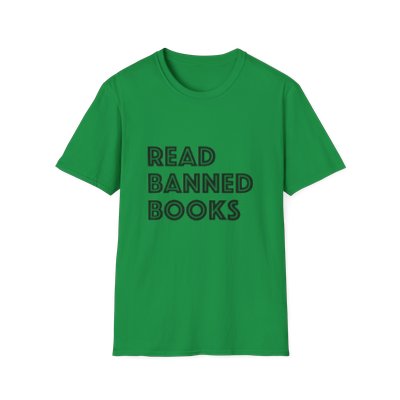 Read Banned Books - Unisex Softstyle T-Shirt