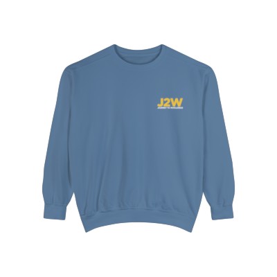 J2W Unisex Garment-Dyed Sweatshirt