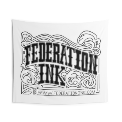 Shop Logo Indoor Wall Tapestries
