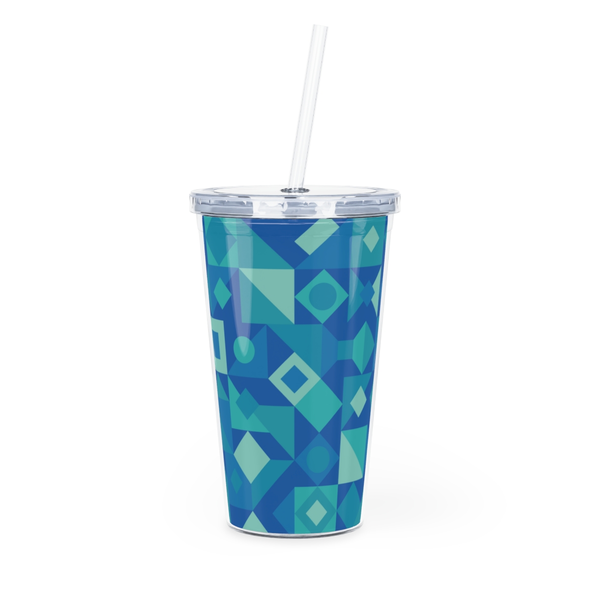 Plastic Tumbler with Straw product thumbnail image