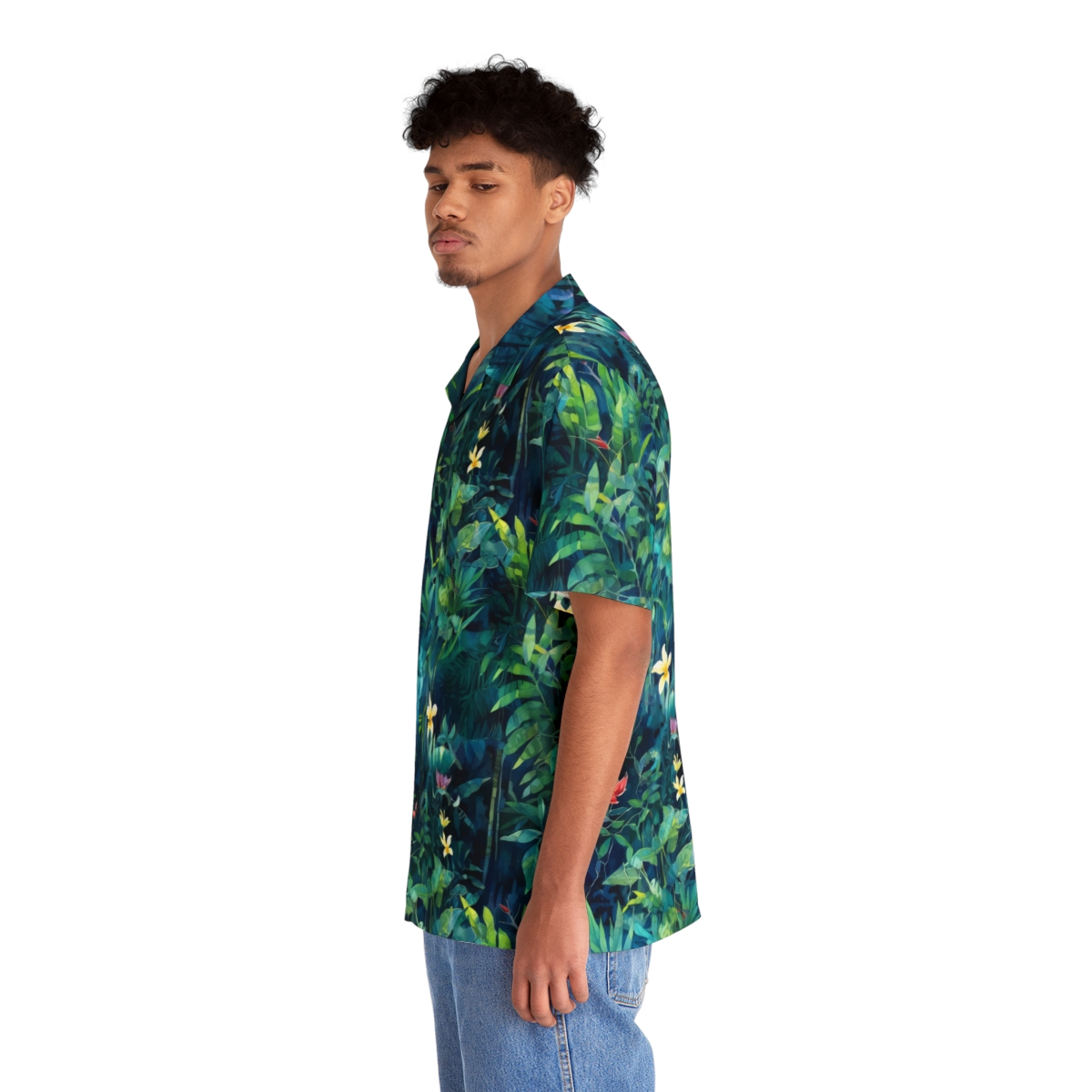 Tropical Jungle (Night 1) Aloha Shirt product thumbnail image
