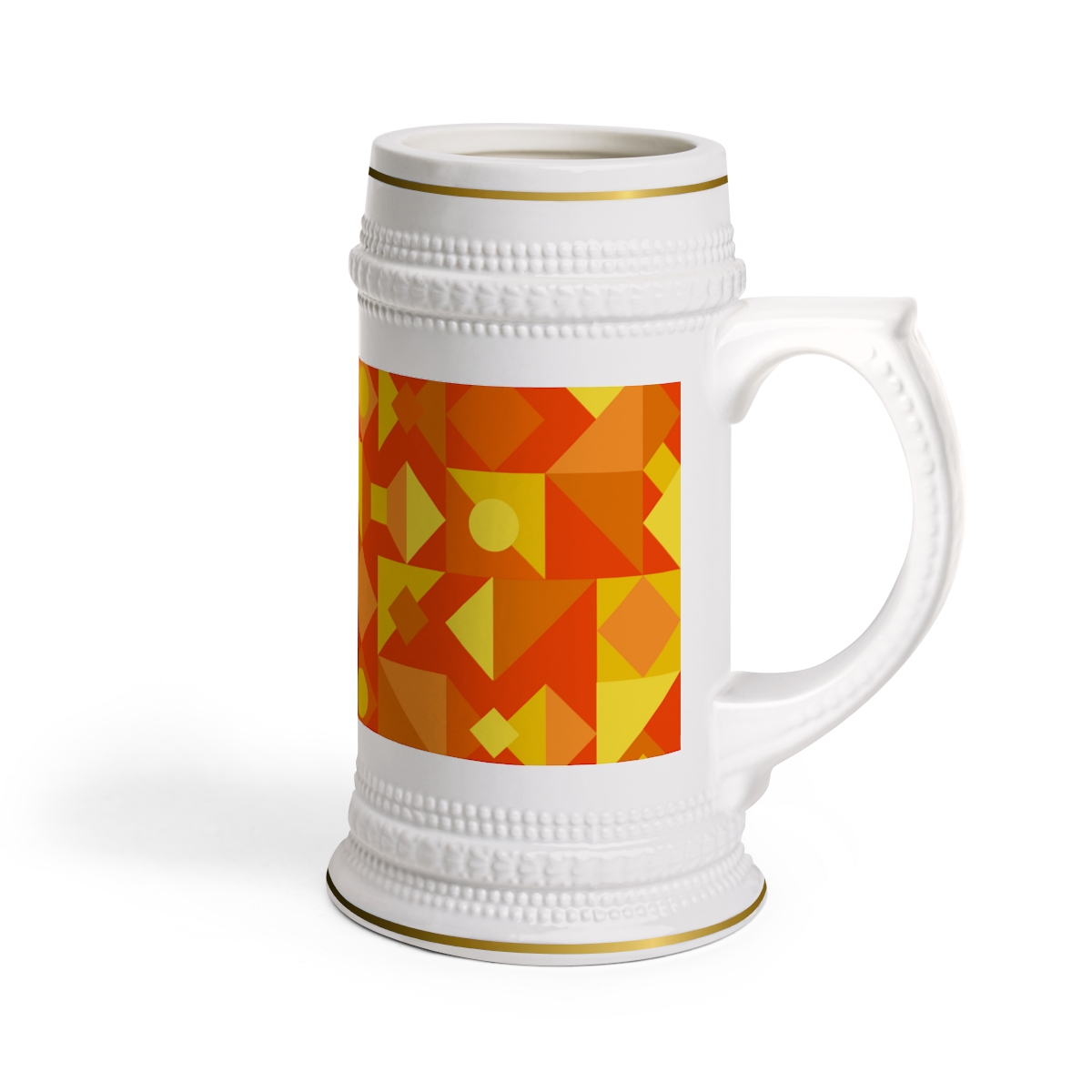 Craft Your Perfect Brew in Style with Stein Mug: A Ceramic Canvas for Your Artistic Expression product main image