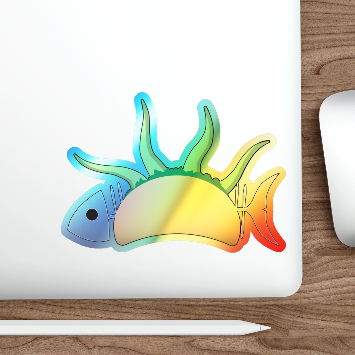 TacoFish {Holographic Die-cut Stickers} product thumbnail image