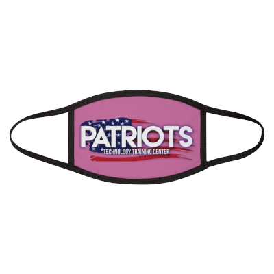 Patriots Mixed-Fabric Face Mask - Pink